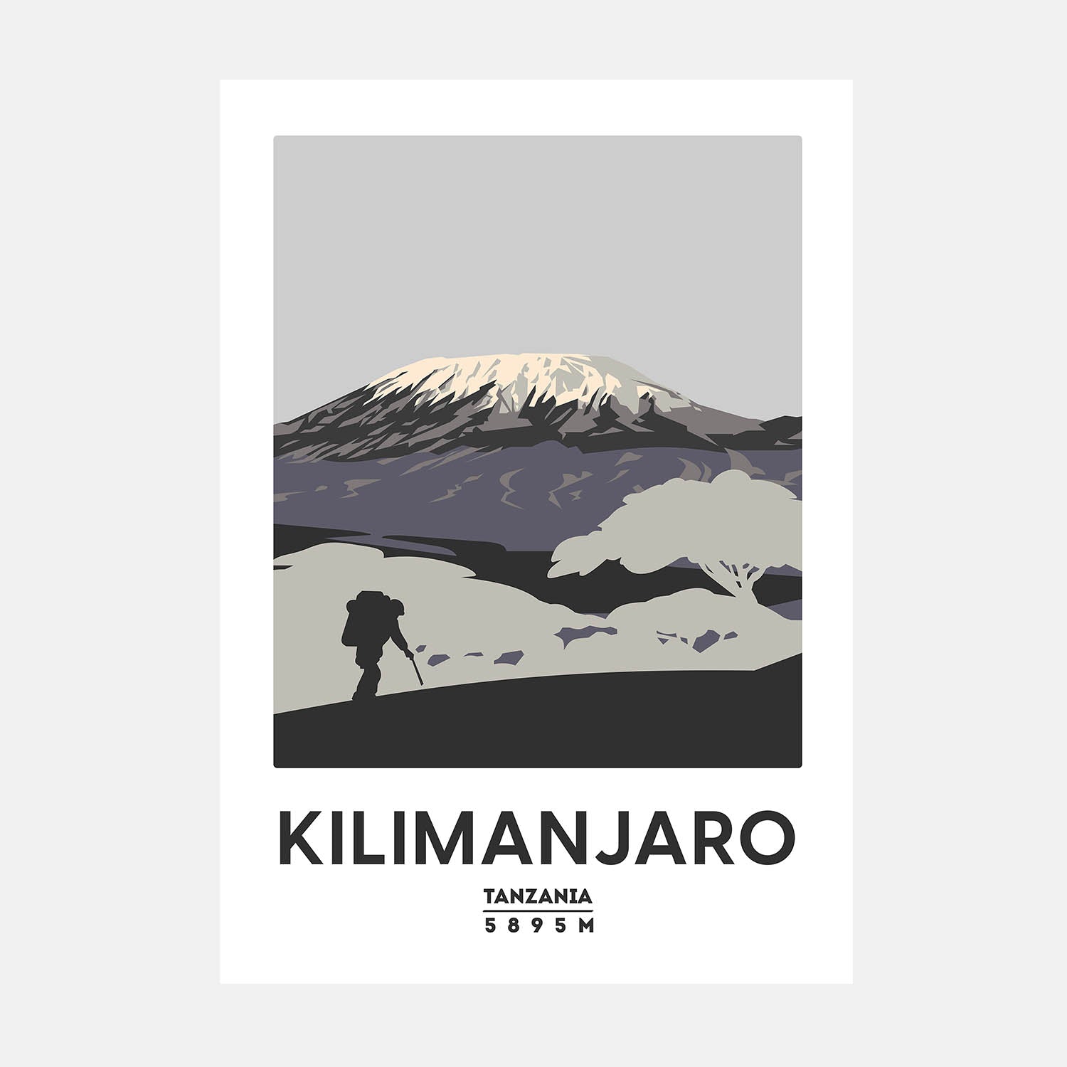 Kilimanjaro Adventure Art Print