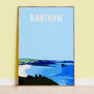 Buy Bantham South Hams Art Print Devon