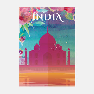 India Travel Print