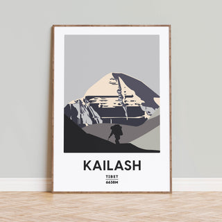 Kailash Adventure Art Print