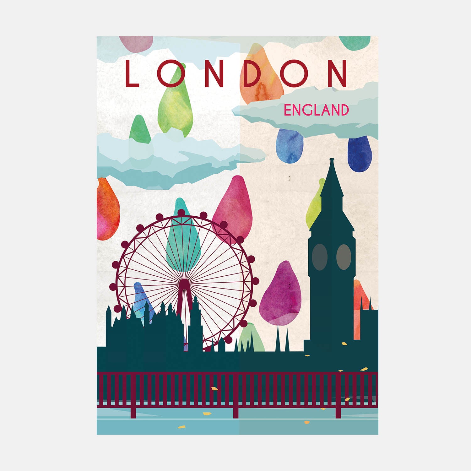 London Travel Poster
