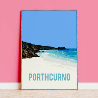 Buy Porthcurno Art Print