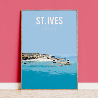 Buy St Ives Cornwall Art Print