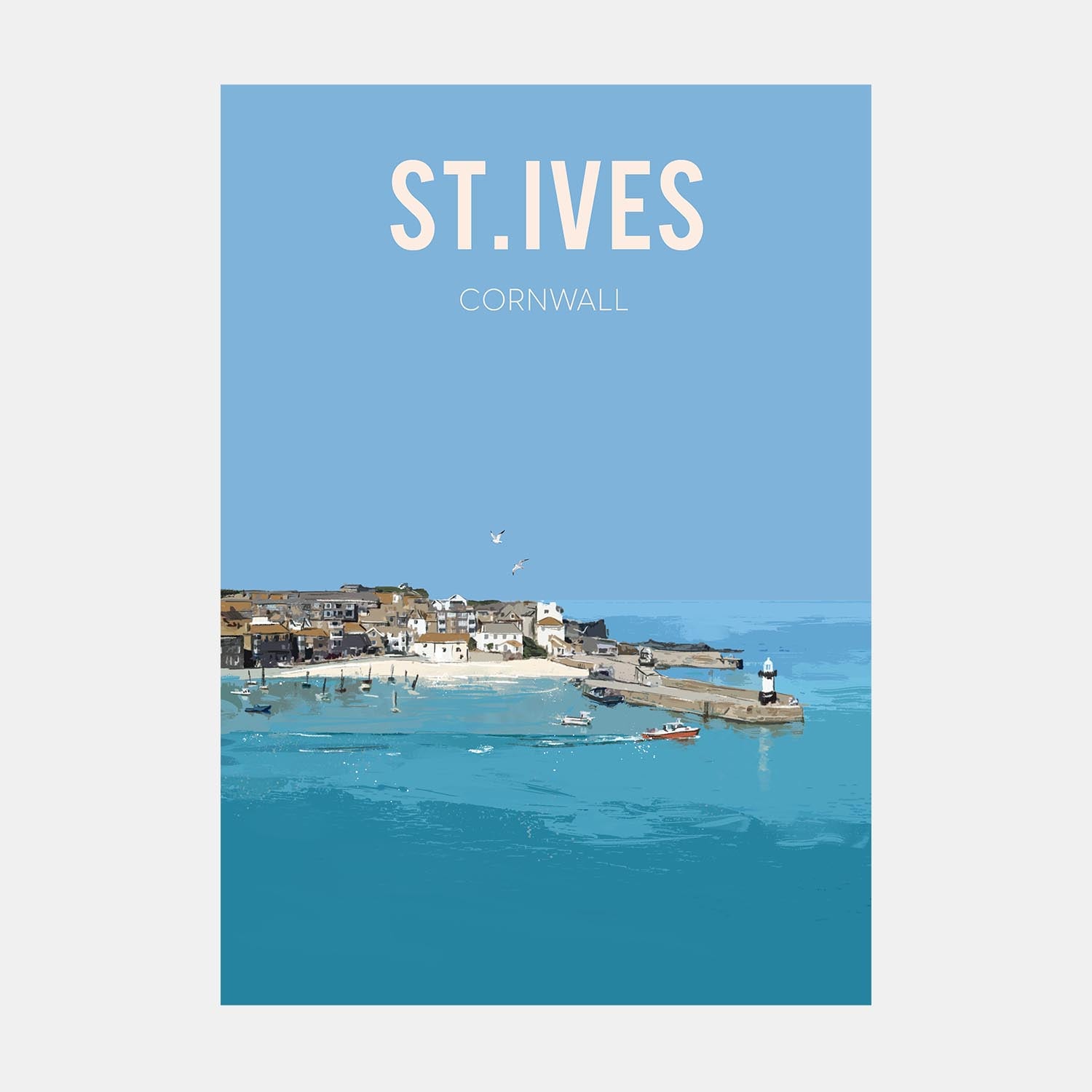 St Ives Art Print