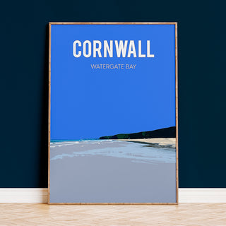Buy Watergate Bay Cornwall Print
