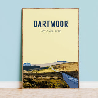 Buy Dartmoor Travel Poster Natalie Ryan