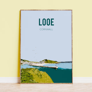 Buy Looe Cornwall Art Print