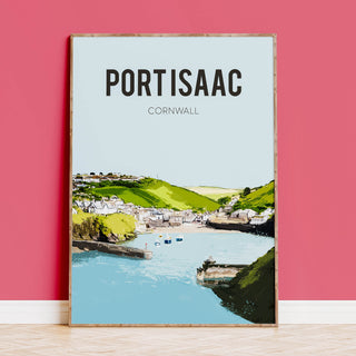 Port Isaac Cornwall Art Print
