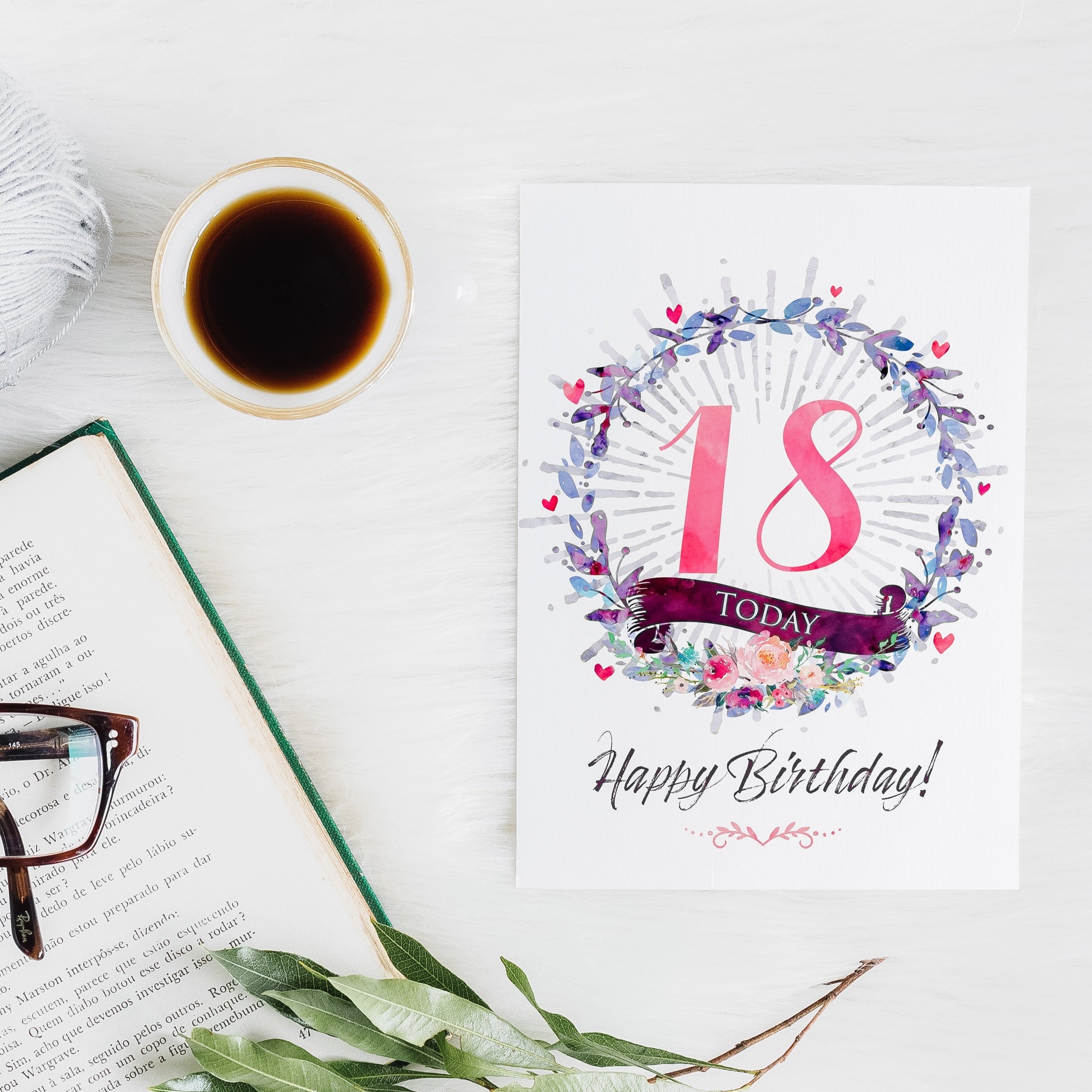 Happy 18th Birthday Card | Natalie Ryan Design