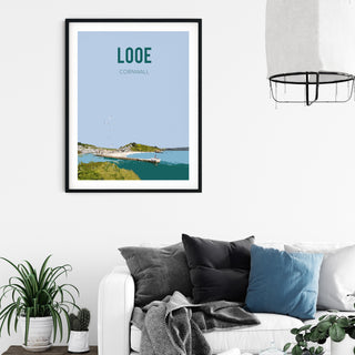 Looe Cornwall art print - 0