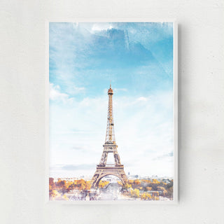I love Paris Eiffel Tower Wall Art