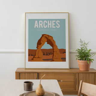 Arches travel print - 2