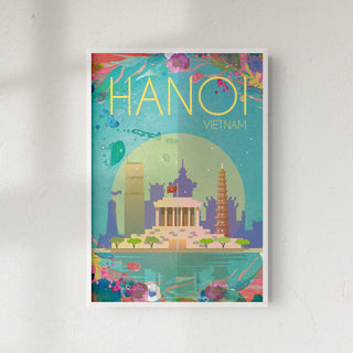 Hanoi Travel Poster - 1