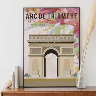 Paris, Arc de Triomphe fine art travel print