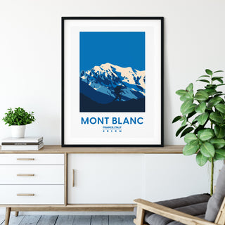 Mont Blanc Unframed art print