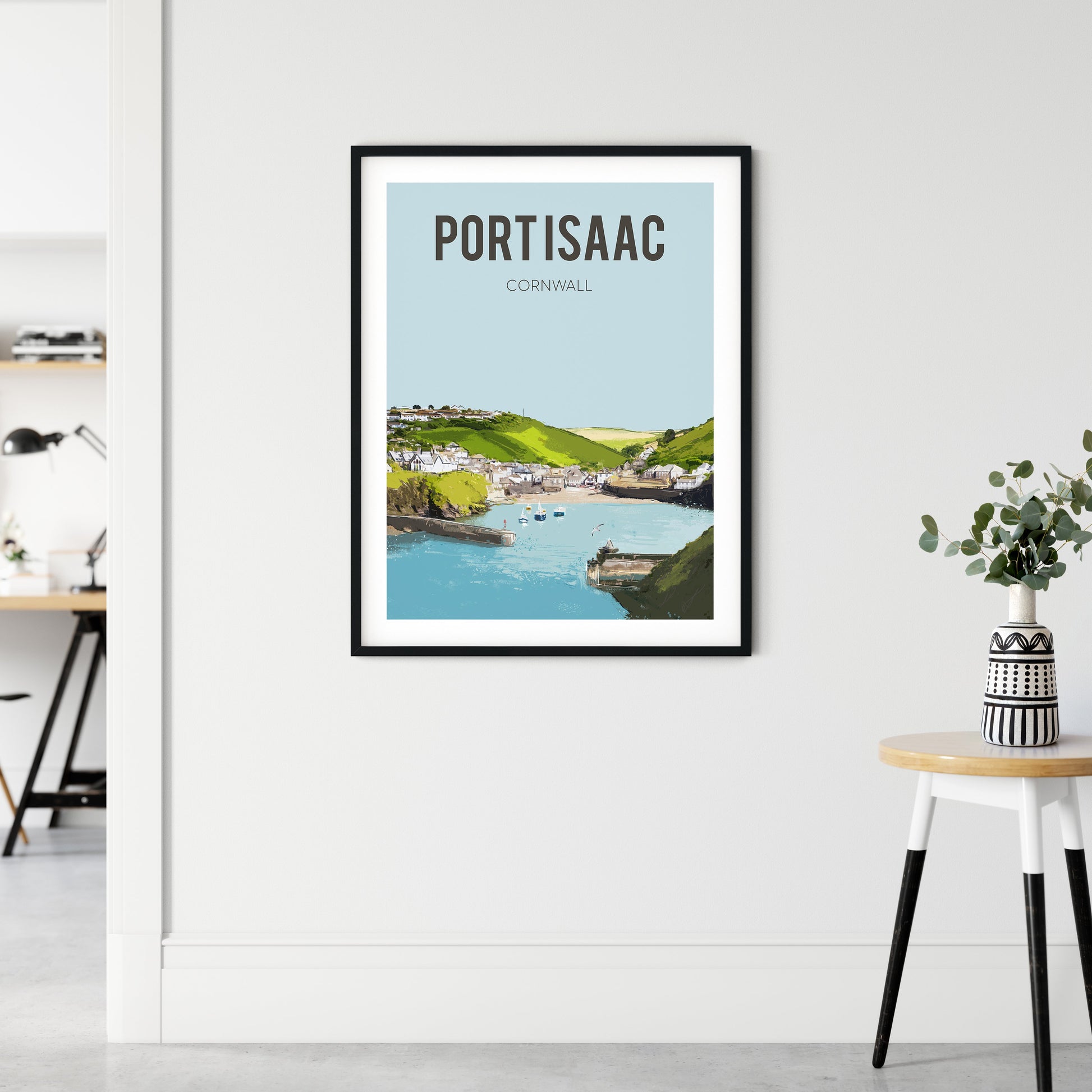 Port Isaac Cornwall Art Print - 0