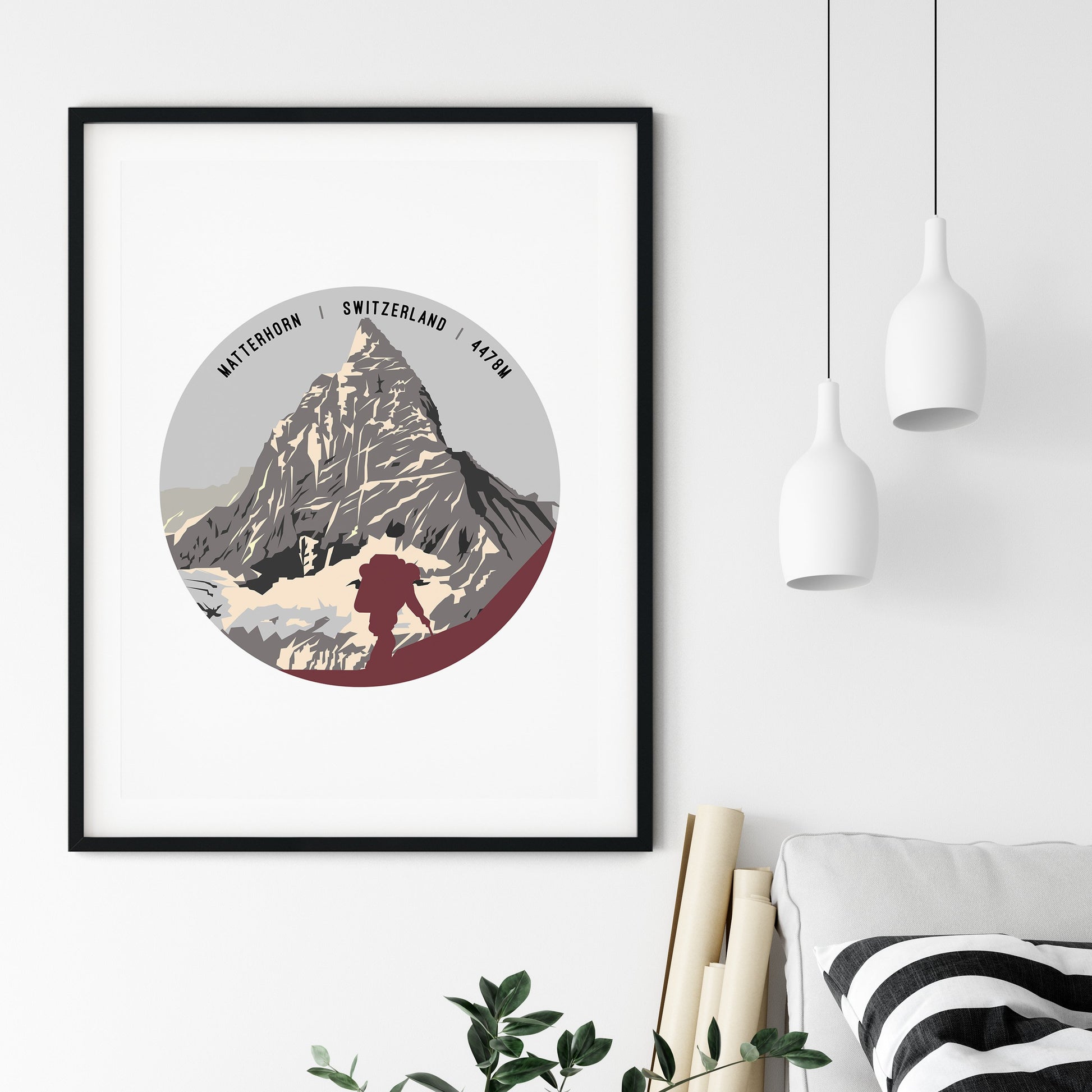 Matterhorn UNFRAMED ART PRINT