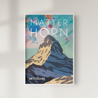 Matternhorn travel print - 1