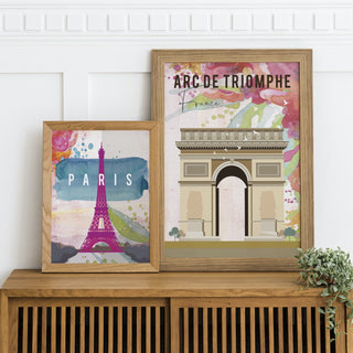 Paris, Arc de Triomphe fine art travel print