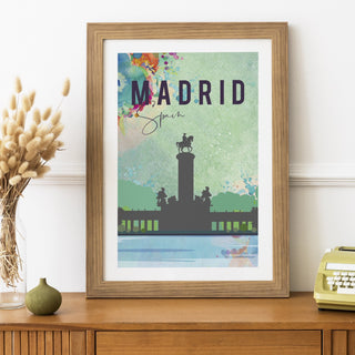 Madrid travel print - 1
