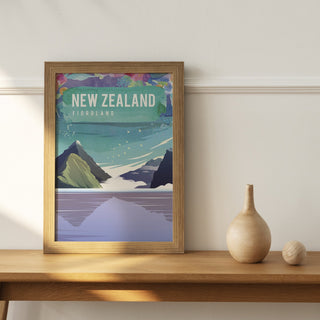 New Zealand travel poster - 1