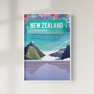 New Zealand travel poster - 2