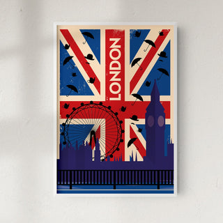 London Union Jack travel poster - 3