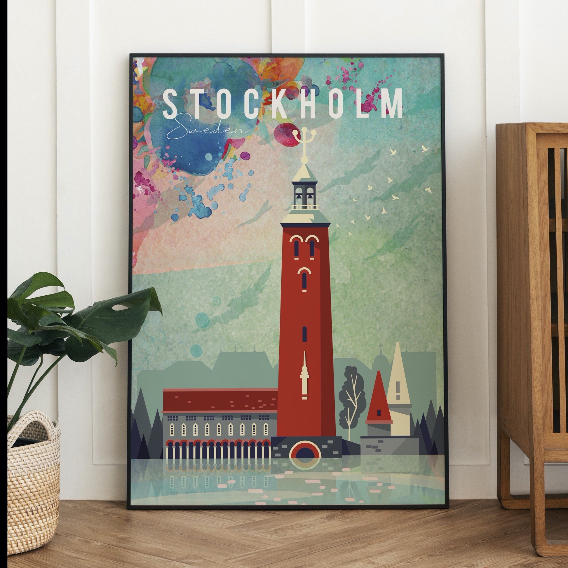 Stockholm, Sweden fine art travel print