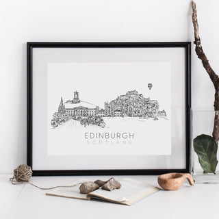 Edinburgh Art Print | Natalie Ryan Design