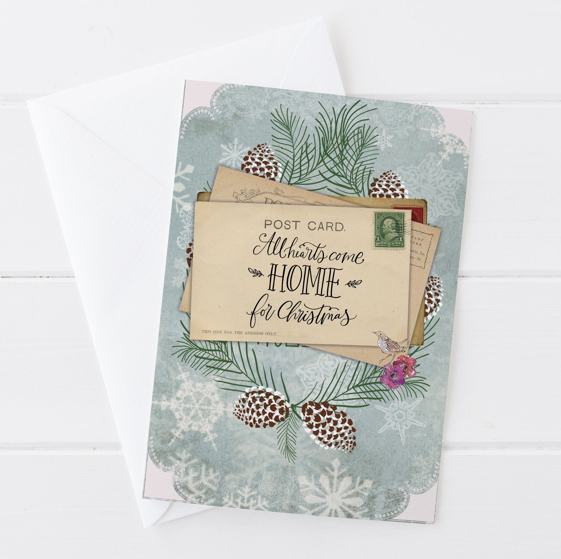 All hearts come home for Christmas Card