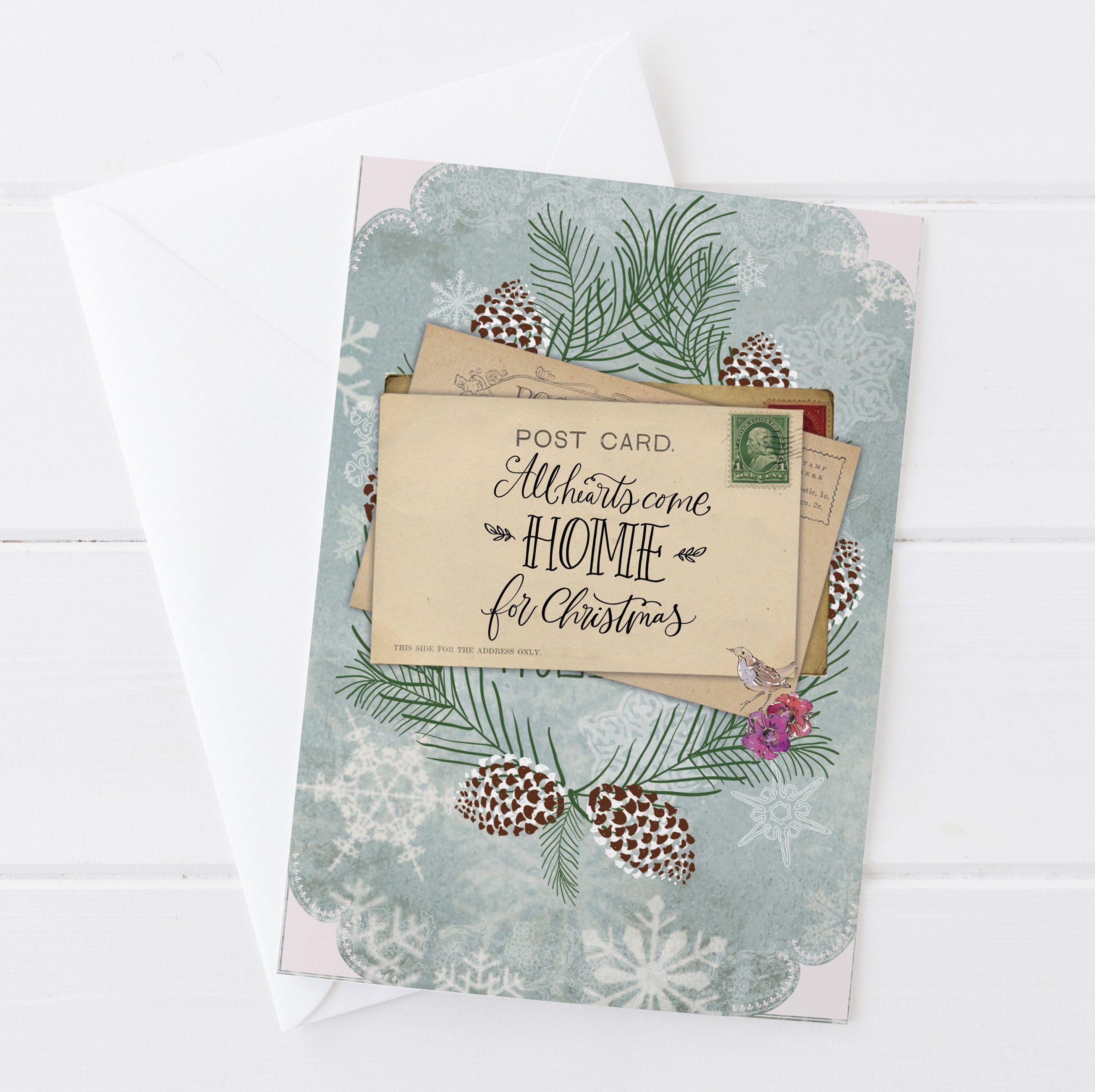 All hearts come home for Christmas Card