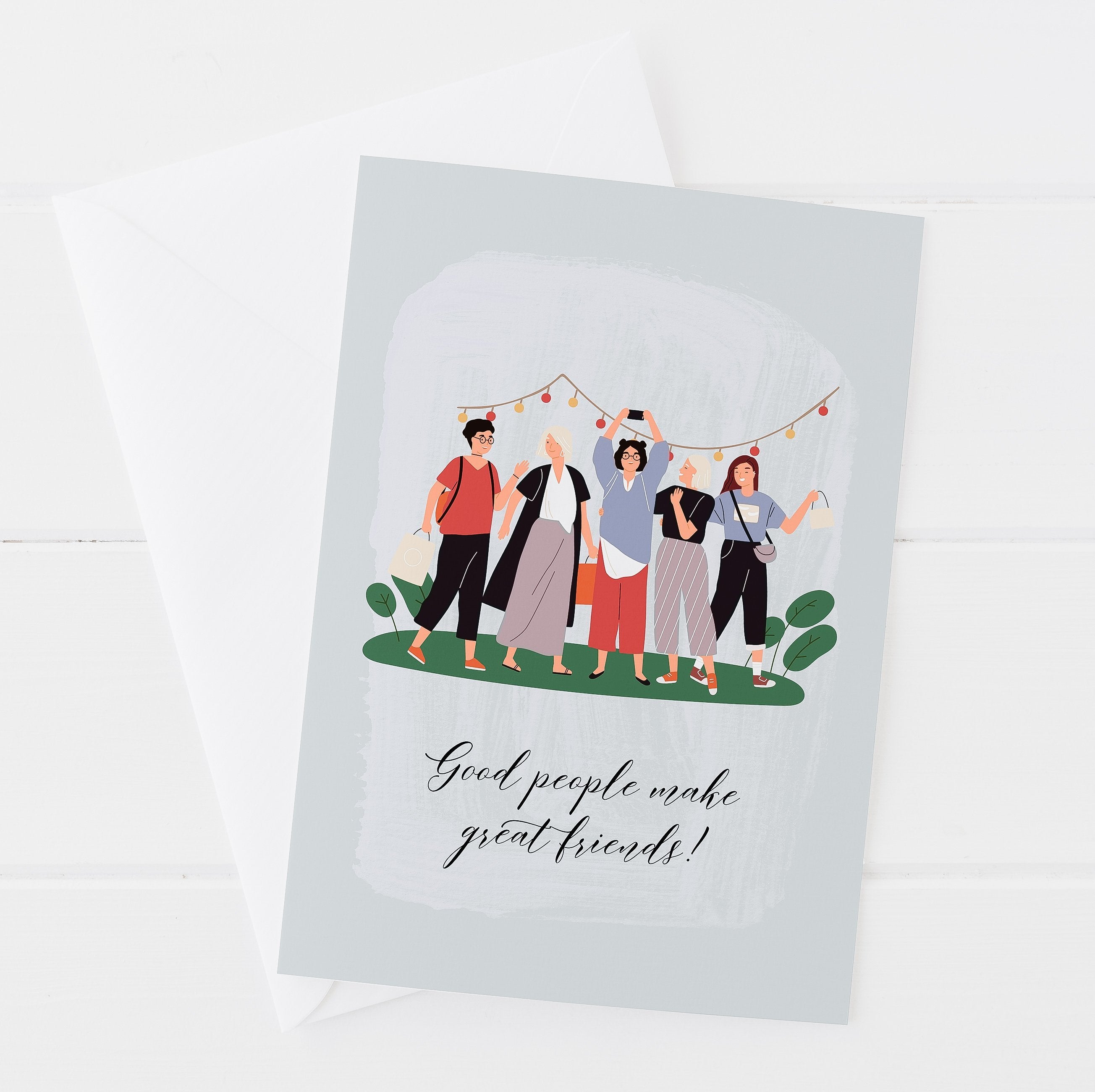 Good people Friend Greeting Card | Natalie Ryan Design