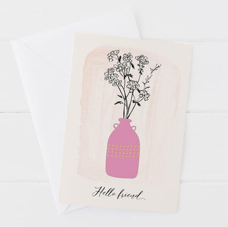 Hello Friend Greeting Card | Natalie Ryan Design