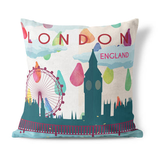 London, England Cushion