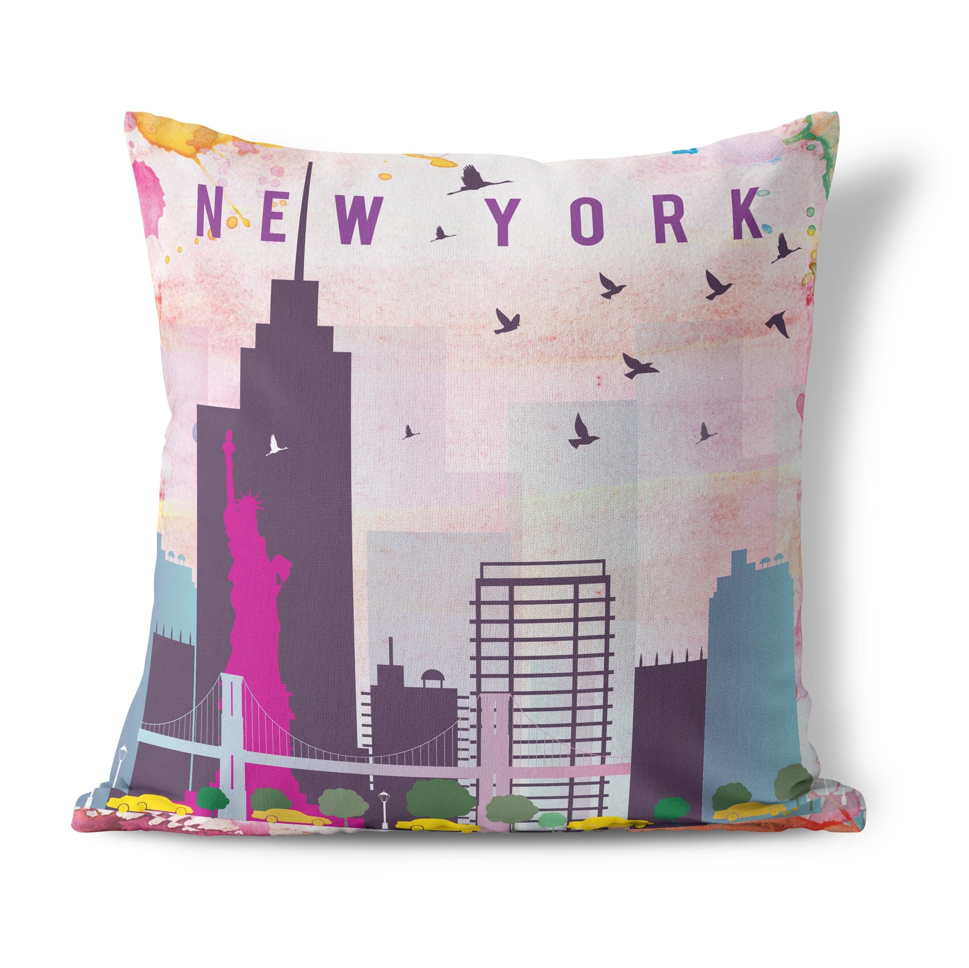 New York, New York Cushion