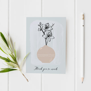 Thank You So Much Friendship Greeting Card | Natalie Ryan Design
