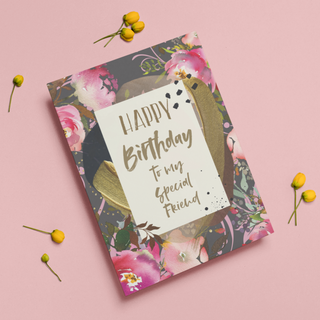 Happy Birthday Special Friend Card | Natalie Ryan Design