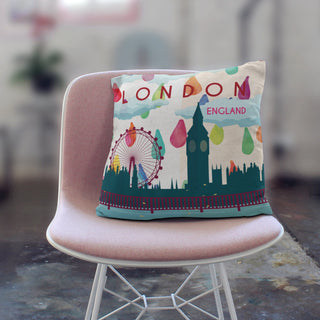 London, England Cushion