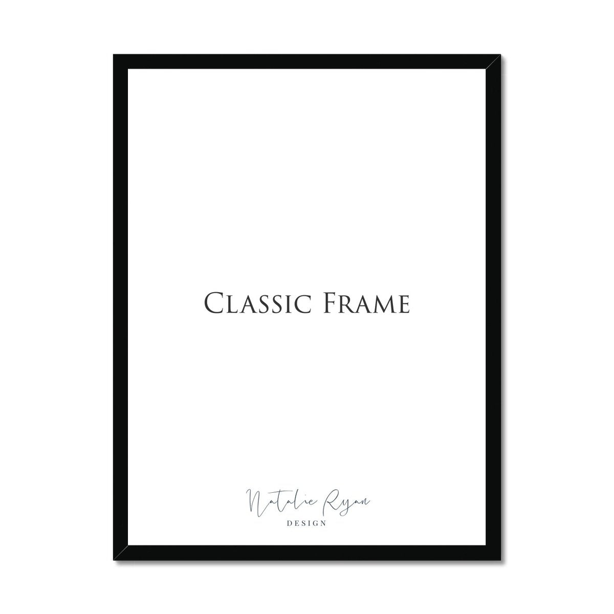 Classic picture frame, A3 Black