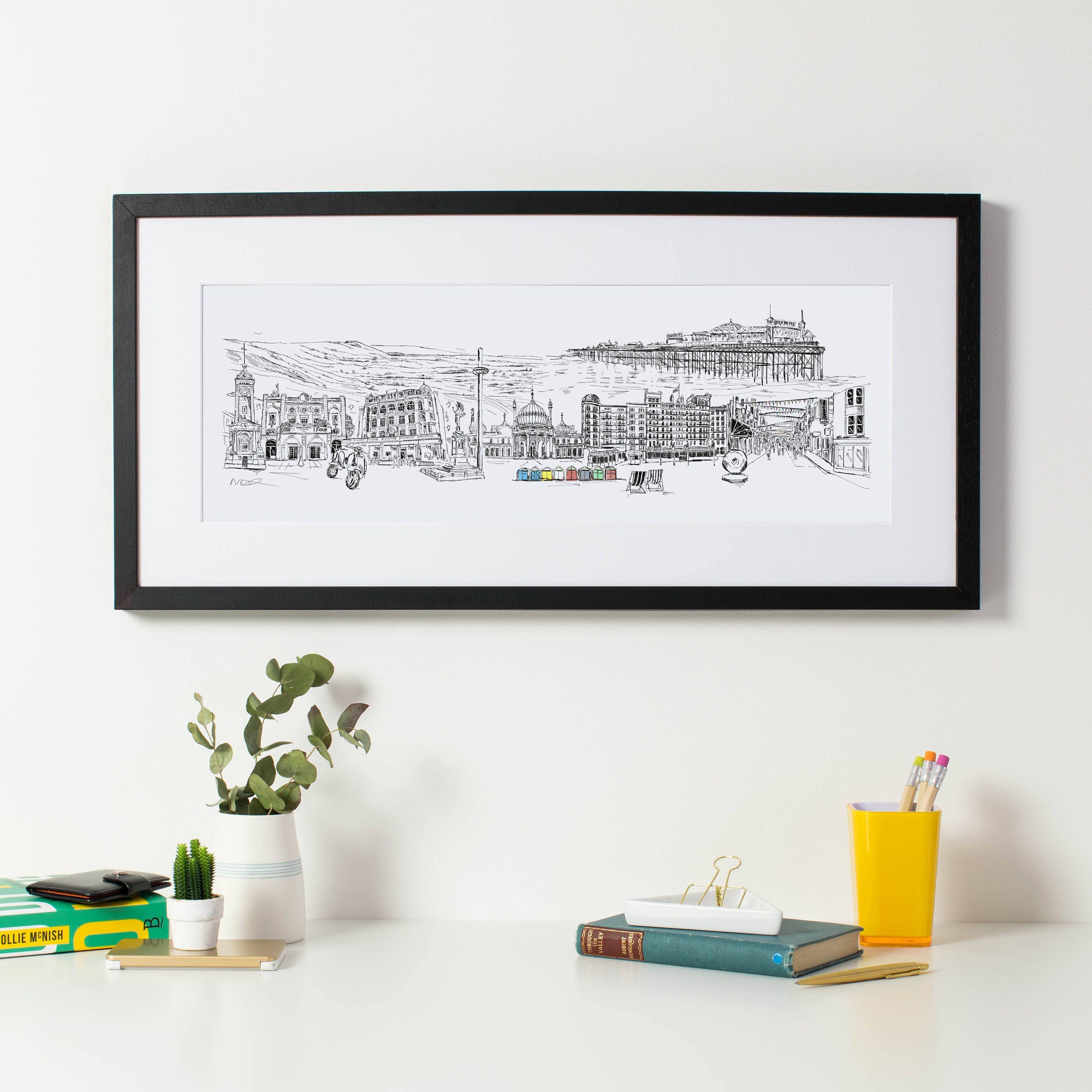 Copy of Brighton Skyline Print | Natalie Ryan Design