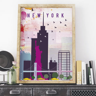 New York travel poster - 0