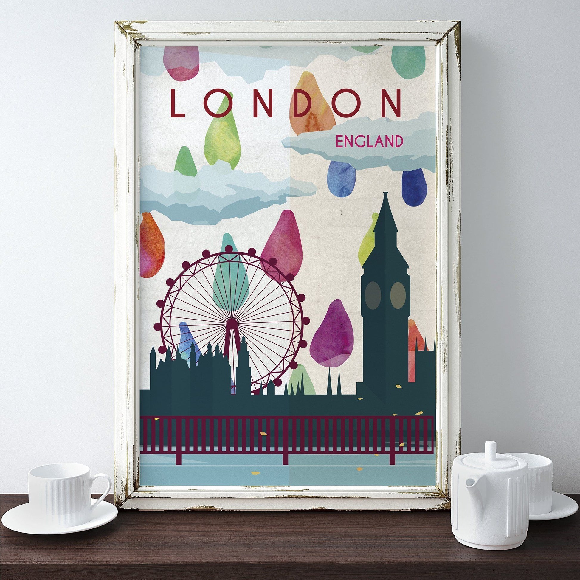 London travel poster - 0