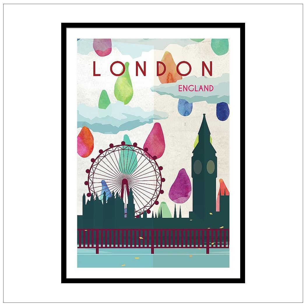 London A2 Travel Poster SALE | Natalie Ryan Design