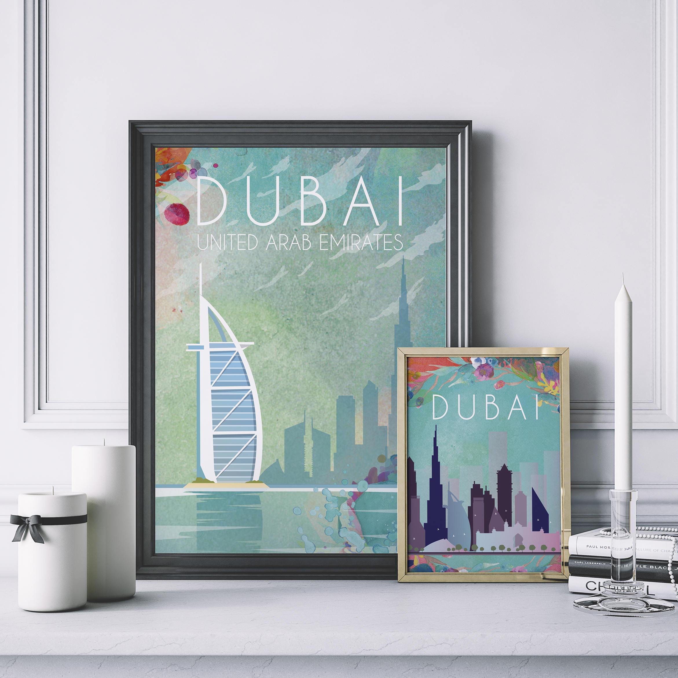 Dubai Travel Poster - 1
