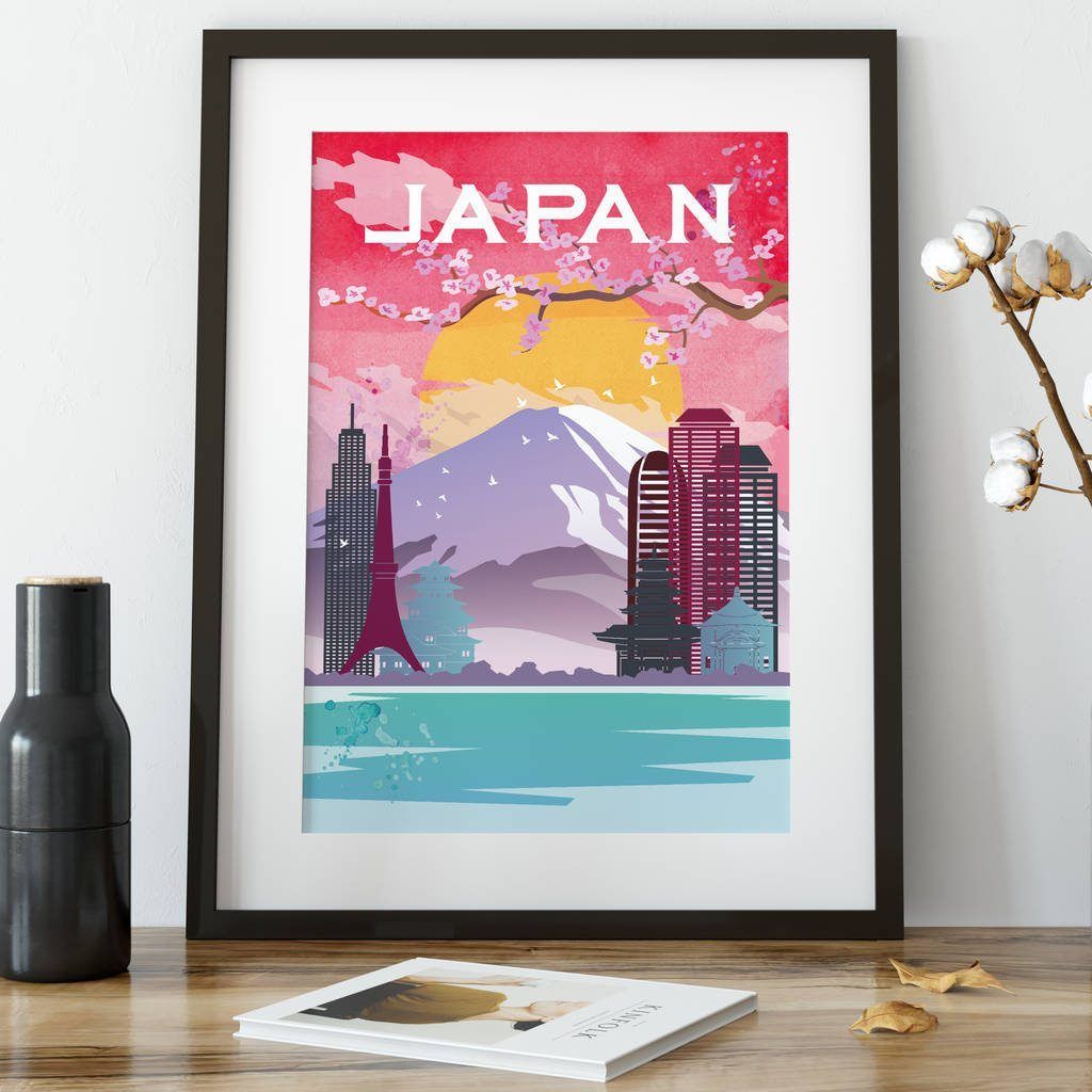 Japan travel poster - 0