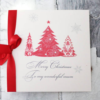 Personalised Christmas Tree Christmas Card