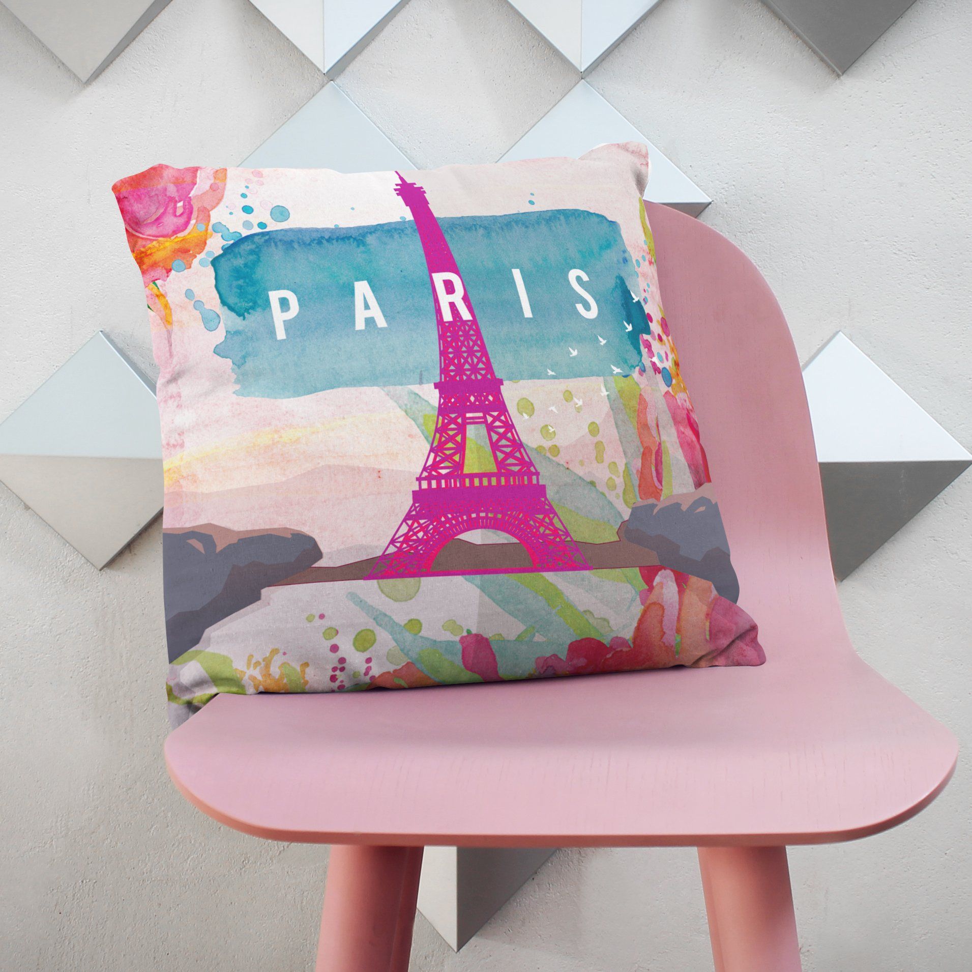 Paris, France Cushion