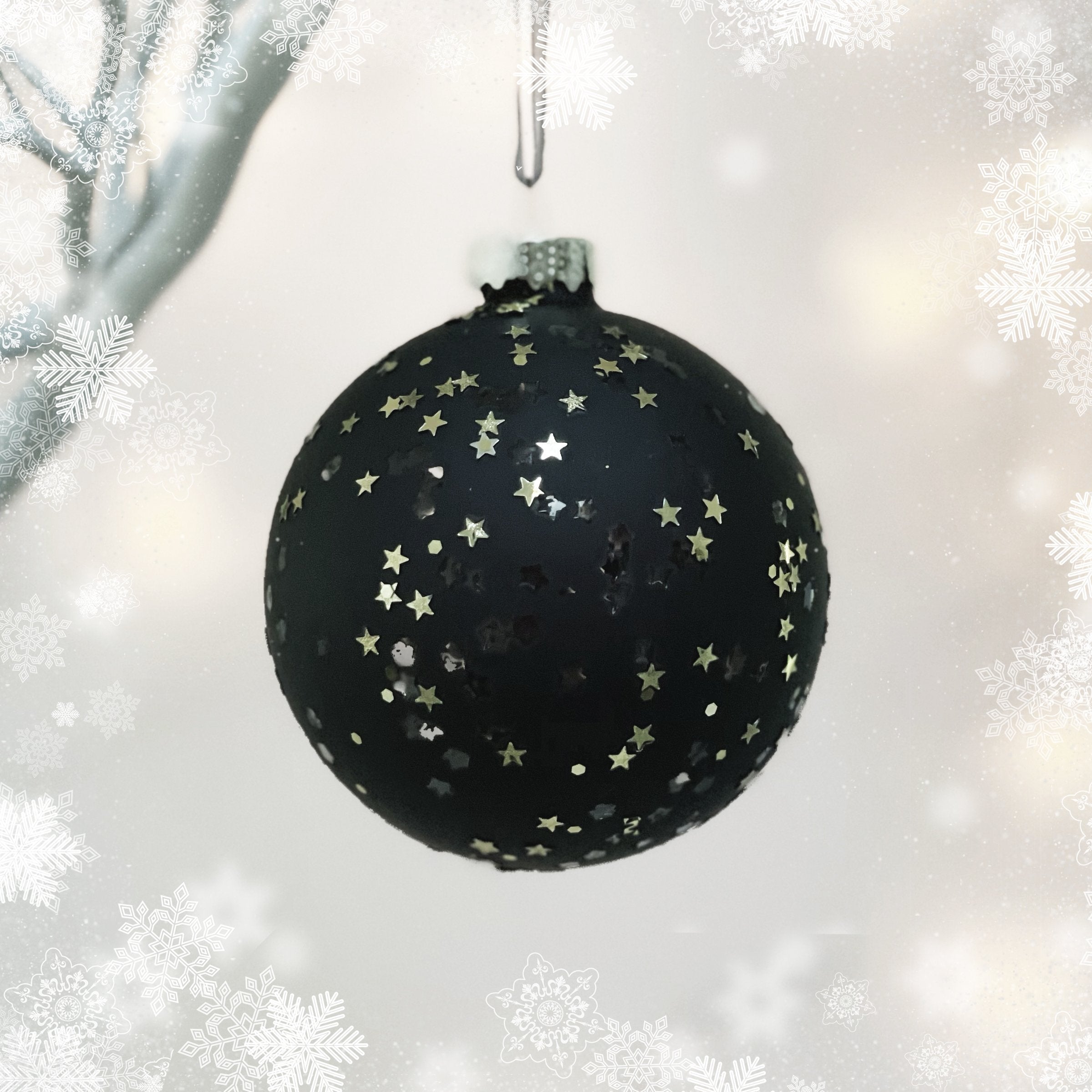 Copy of Christmas Bauble with angel wing | Natalie Ryan Design