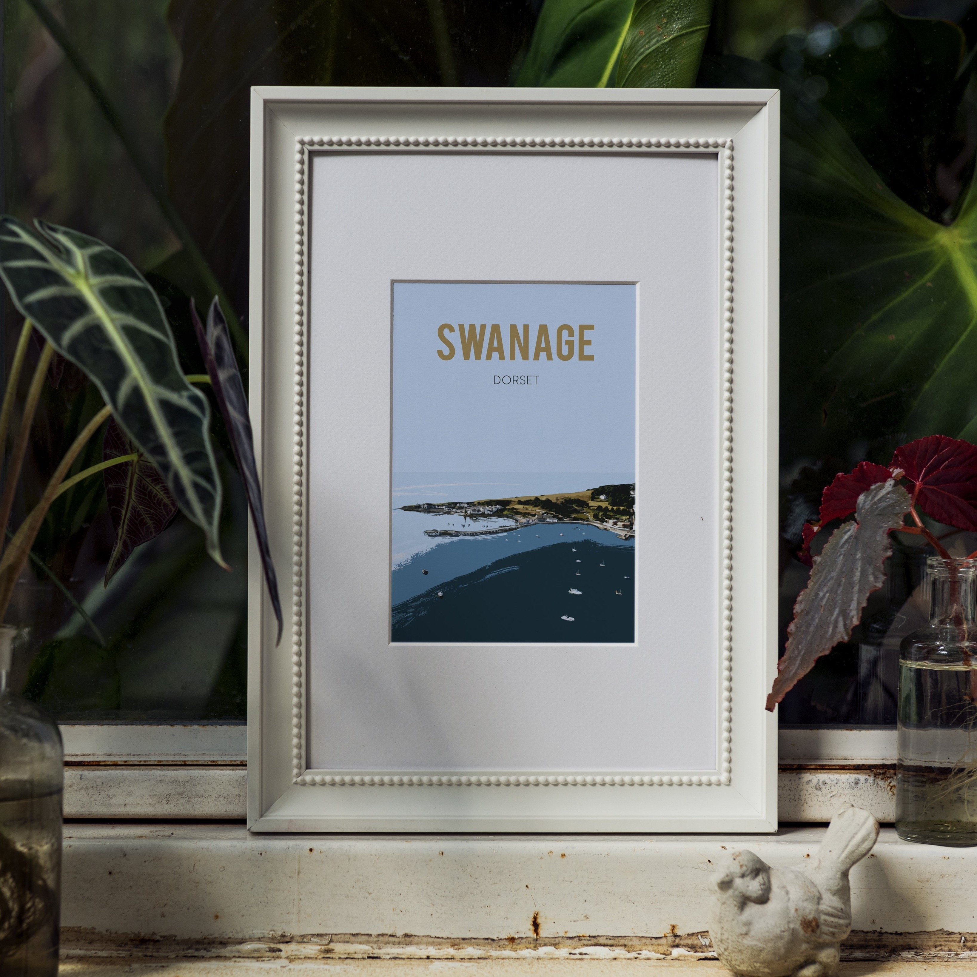 Swanage Art Print | Natalie Ryan Design